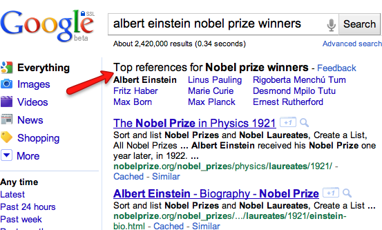 Google related search