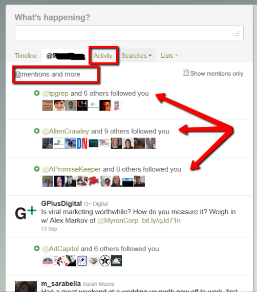 Twitter Activity Feed Twitter Activity Feed