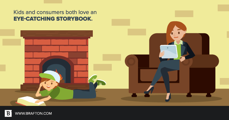 Visual marketing appeals to audiences of all ages.