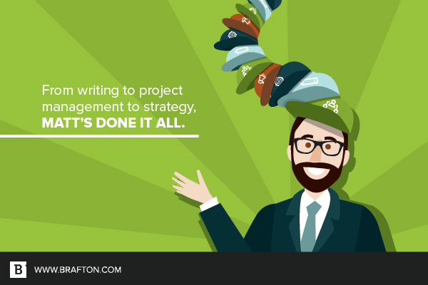 Matt Kaplan has worn many hats in the content marketing game.