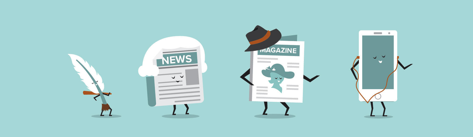 The evolution of content marketing from print to digital