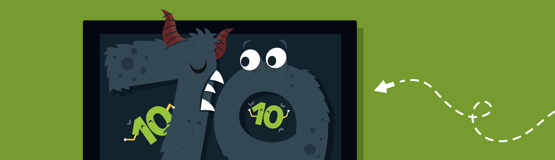 Not all scary numbers want to eat you