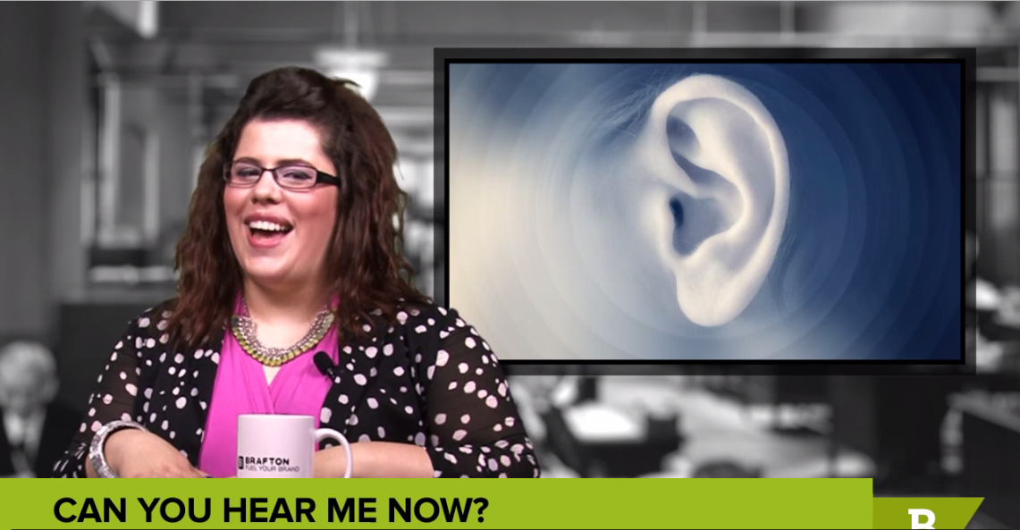 Can You Hear My Video Content now?