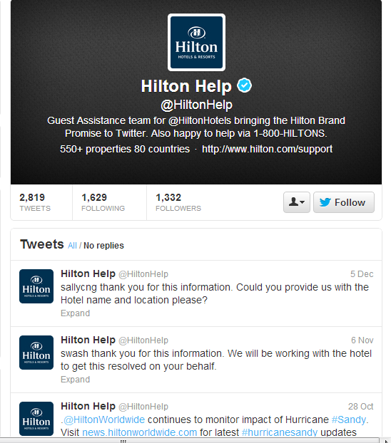 HiltonHelp HiltonHelp