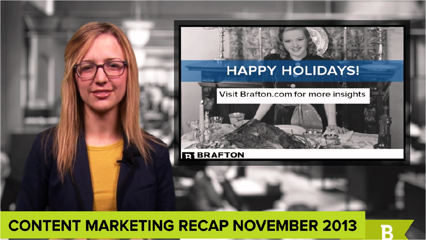 Content Marketing Recap Nov