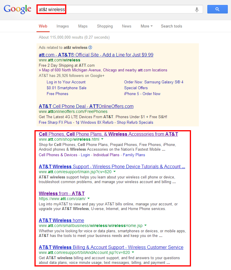 Desktop Results for ATandT Search Desktop Results for ATandT Search