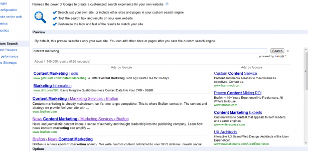 Google recently announced an addition to Webmaster Tools that will allow developers to improve their custom search engines and make adjustments before going live.