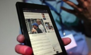 Social media content is especially popular for tablet users.