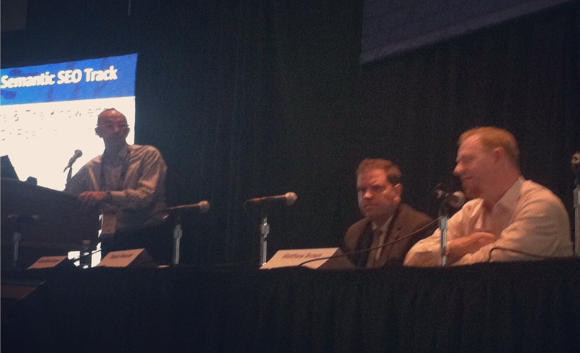 Knowledge Graph session SMX East