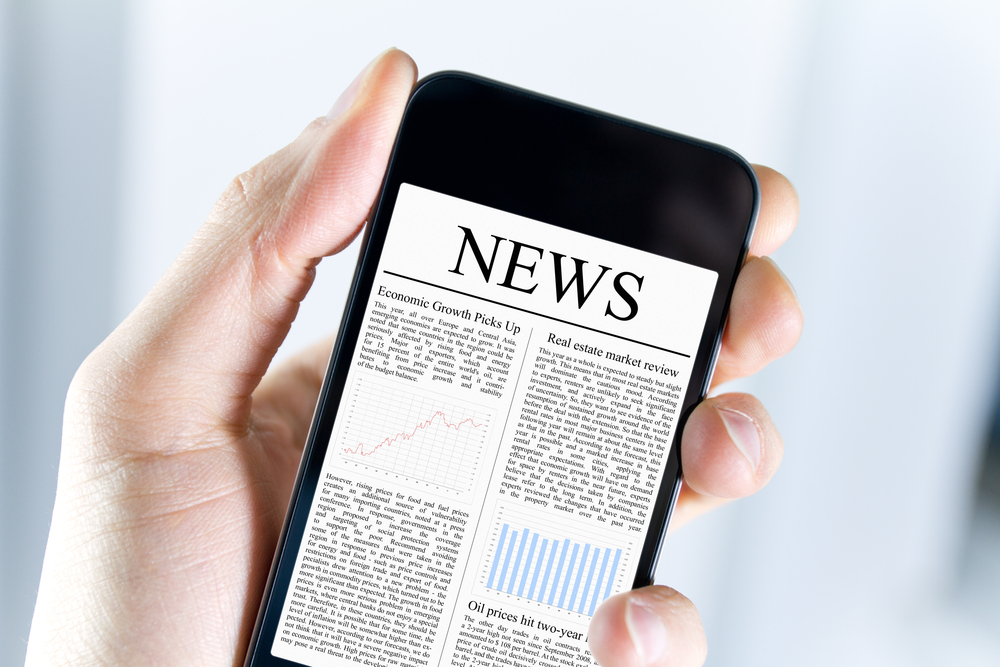 A study find more consumers are reading news on social media sites.