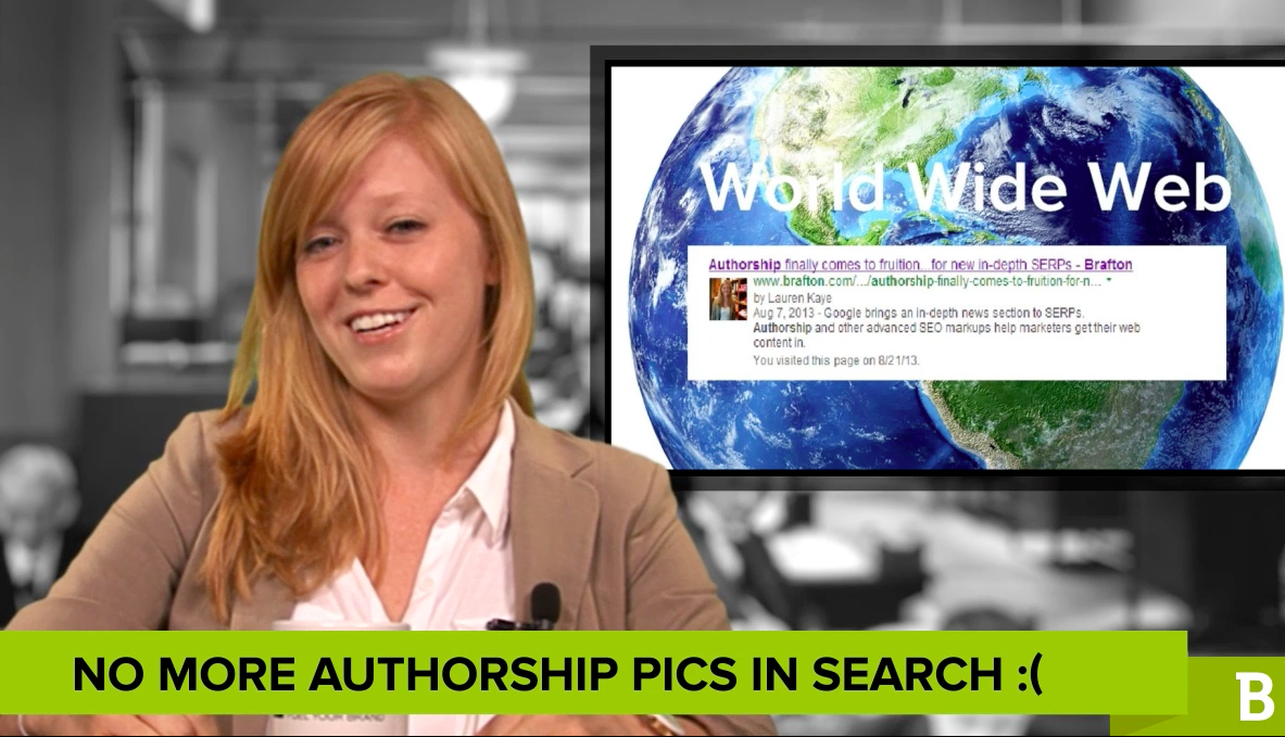 Google takes Authorship images out of search results pages.