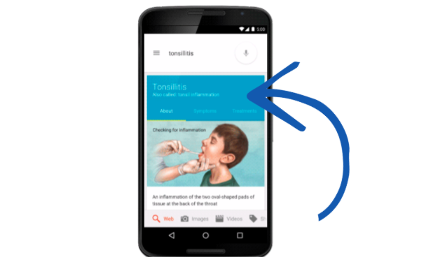 Google adds medical information to search results pages.