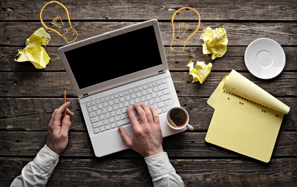 Most marketers say their websites' main purpose is to promote thought leadership via content marketing.