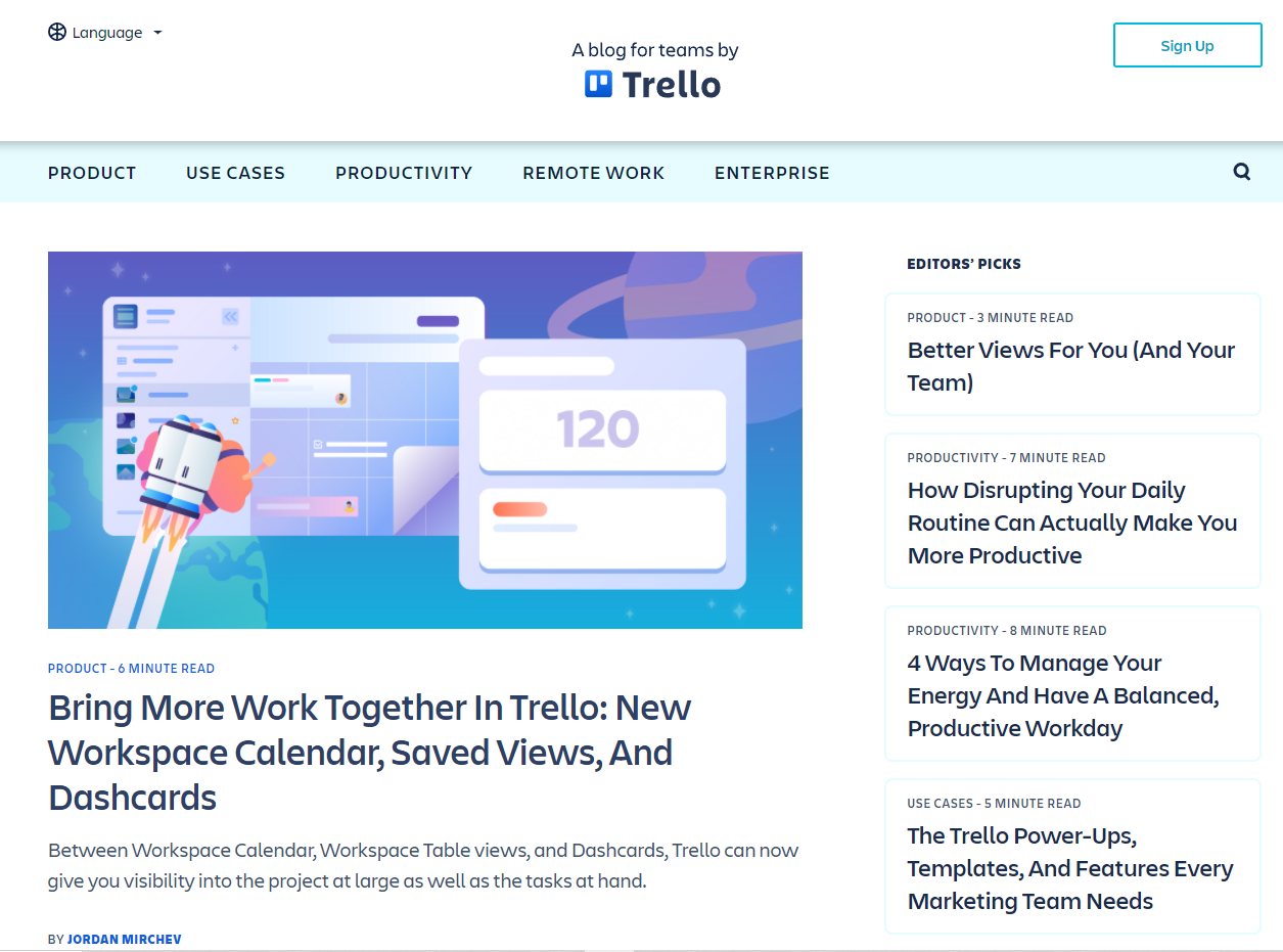 Trello blog