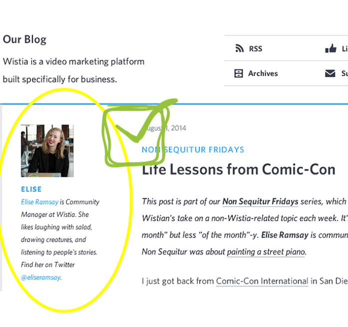 Wistia Blog Non Sequitor Friday