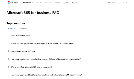 b2b content marketing examples microsoft