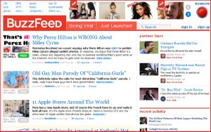 BuzzFeed cashes in on viral content.