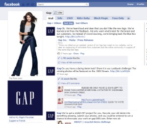 Facebook fans have spoken, and Gap is going back to its classic logo.