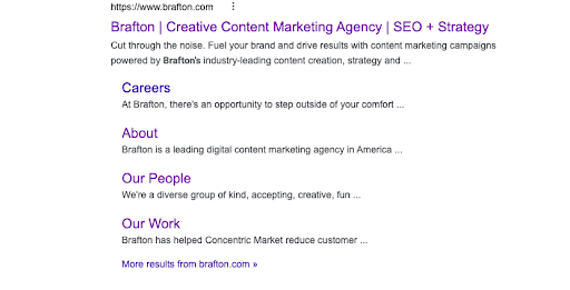 google serp feature brafton ads