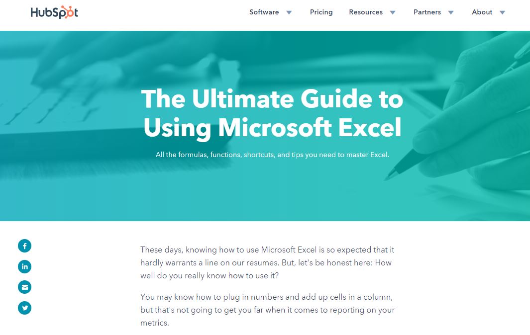 One of the best marketing blogs to follow is HubSpot.