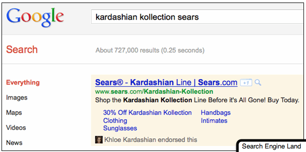 Kardashian endorsement Kardashian endorsement