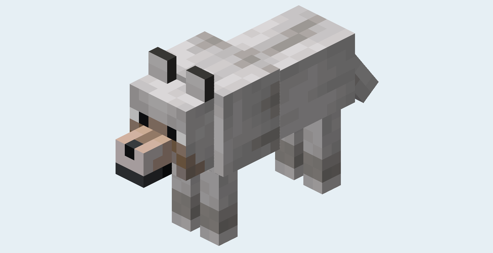 minecraft wolf