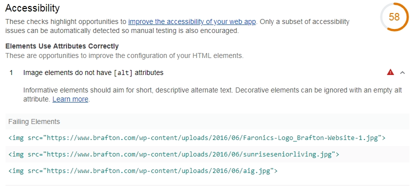 web accessibility checklist