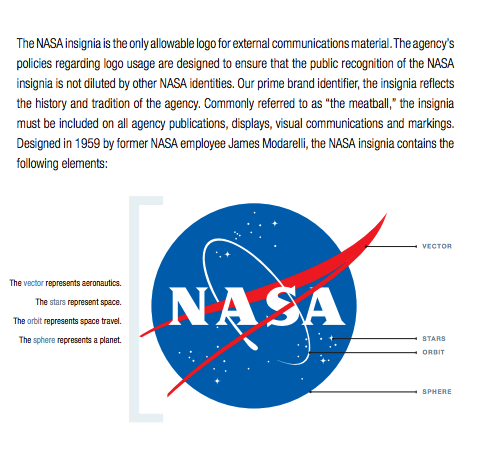 Style guide NASA