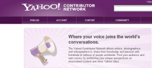 The Yahoo Contributing Network supports more news content to attract visitors to Yahoo sites.