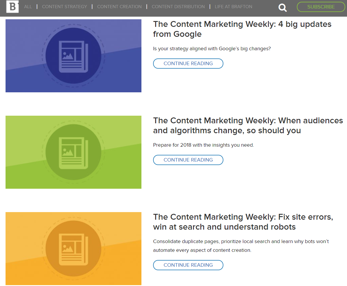 Content Marketing Weekly