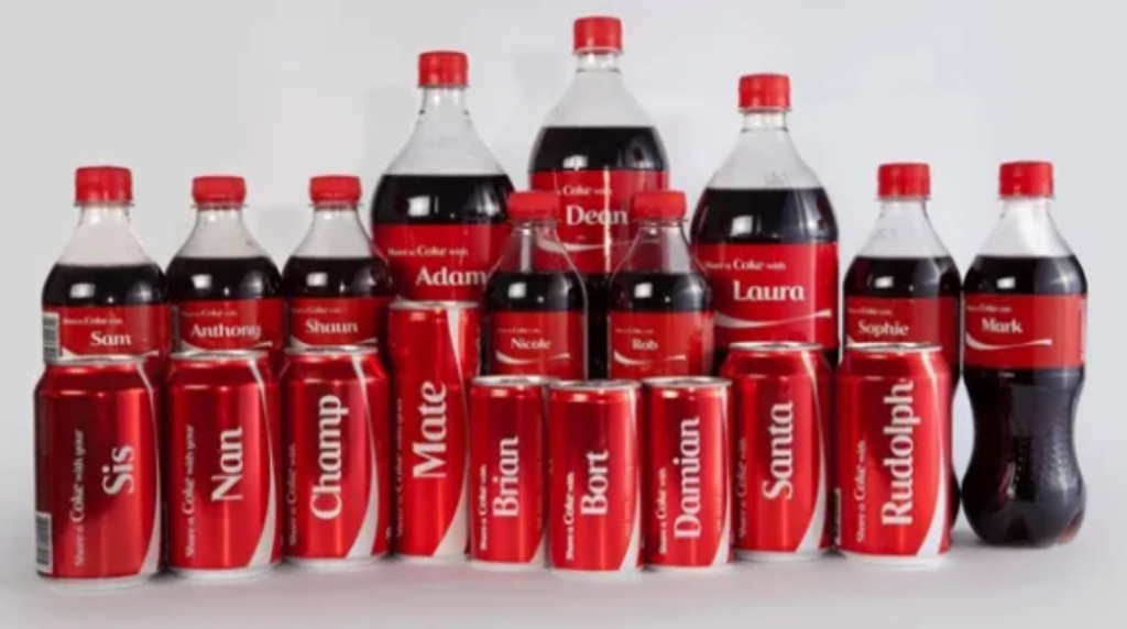 coca cola marketing strategy examples