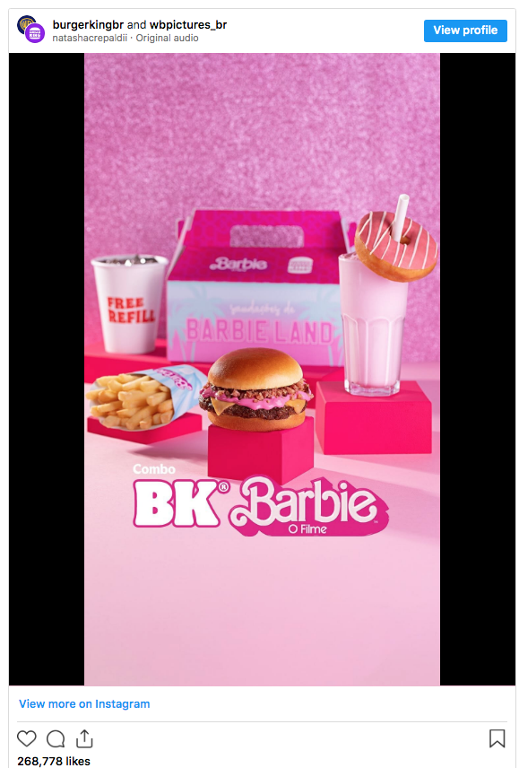 companies marketing example barbie insta
