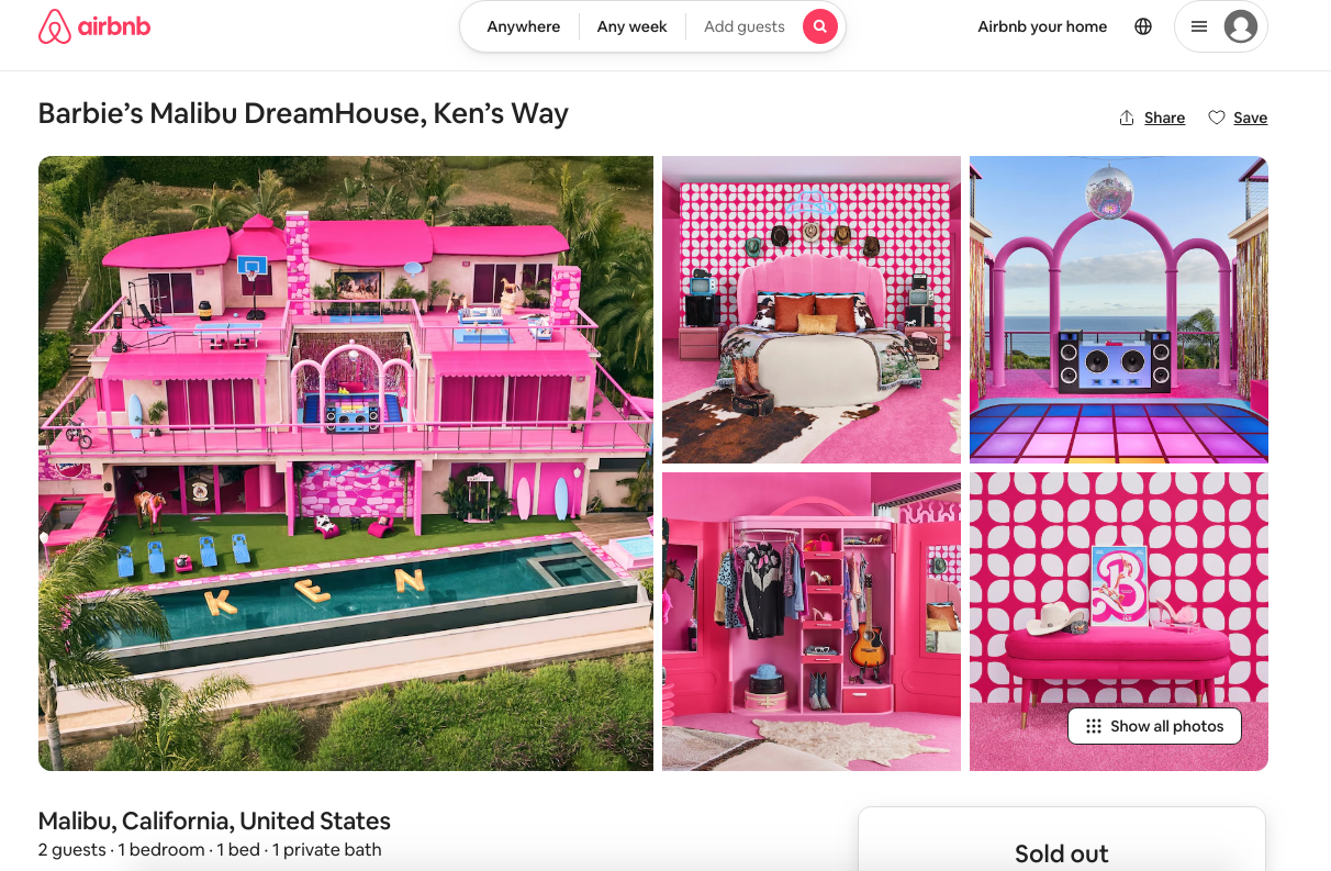 companies marketing example barbie