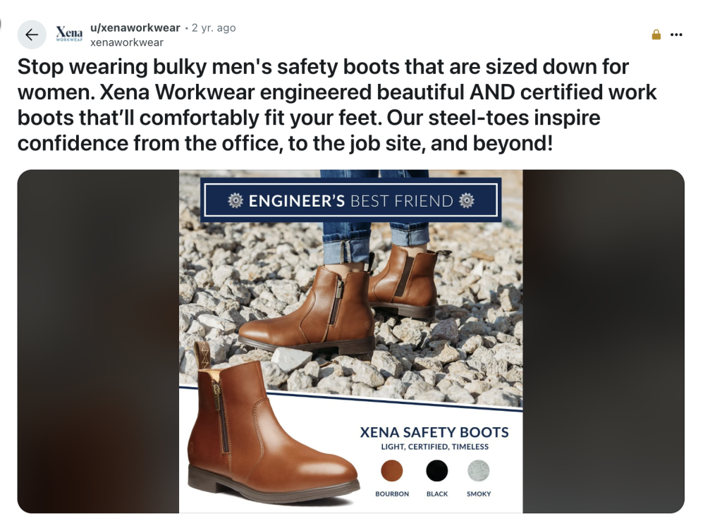 Reddit Ad Examples