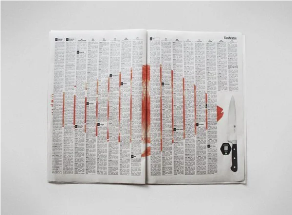 what is print marketing example